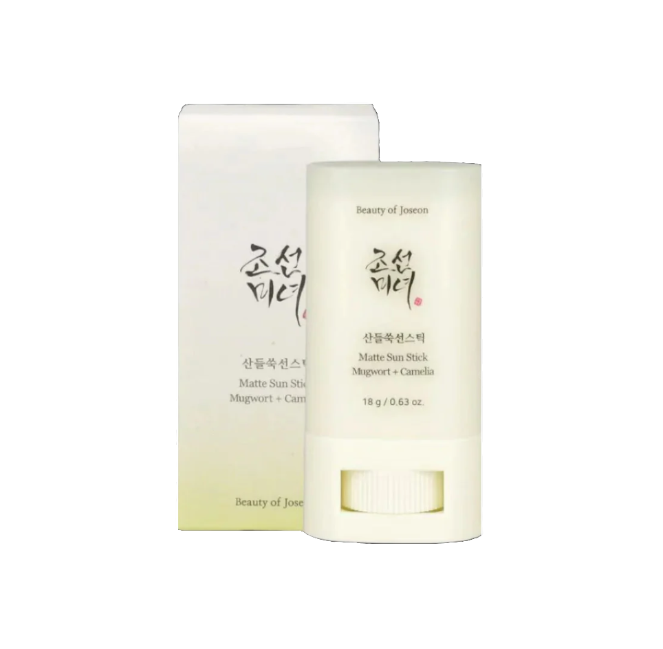 Stick solaire mat Beauty of Joseon : Armoise + Camélia SPF 50+ PA++++ 18g