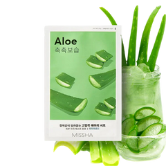 Masque en tissu aéré MISSHA (ALoe)