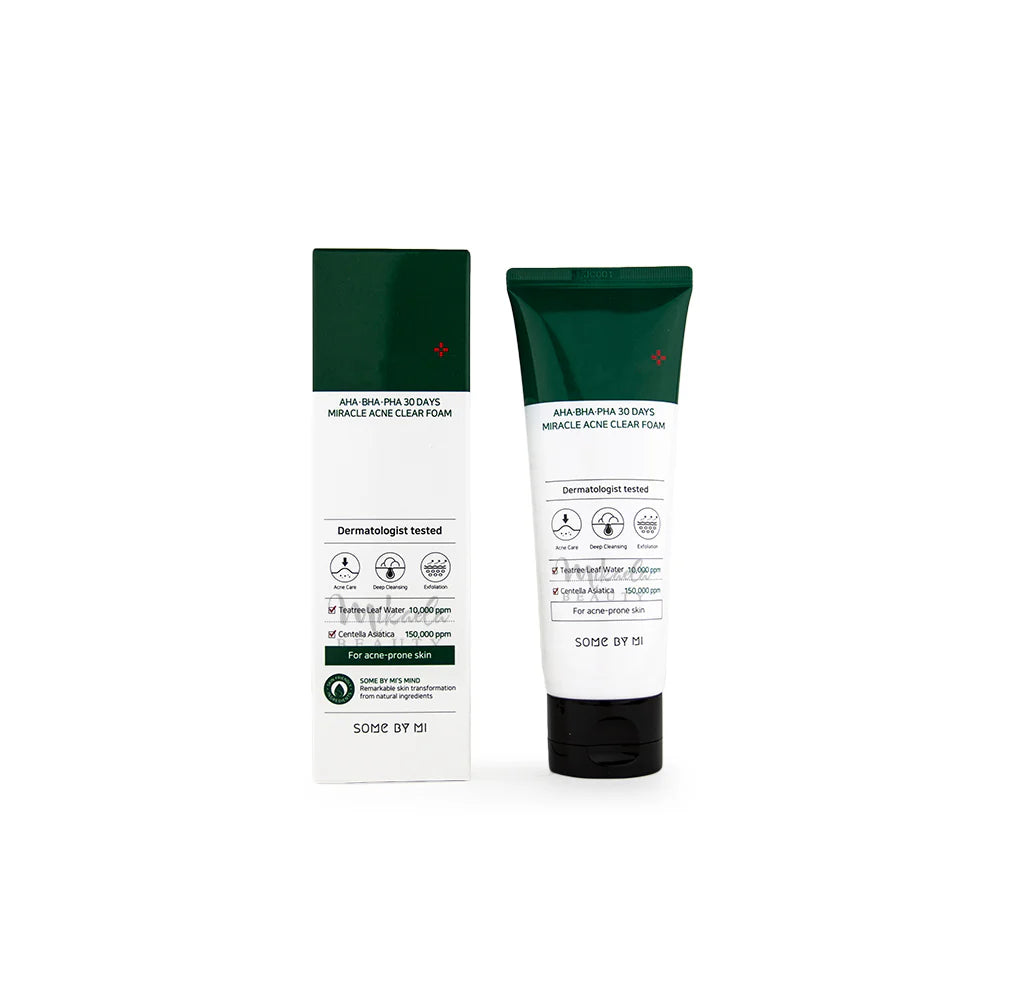 Some By Mi AHA BHA PHA 30 Days Miracle Acne Clear Foam