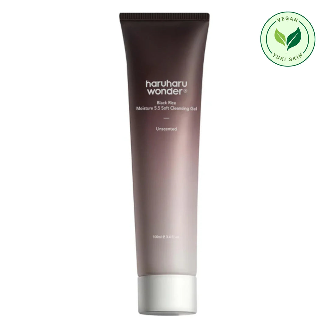 Haruharu Wonder Black Rice Moisture 5.5 Soft Cleansing Gel: Your Path to a Gentle, Hydrating Clean in Canada