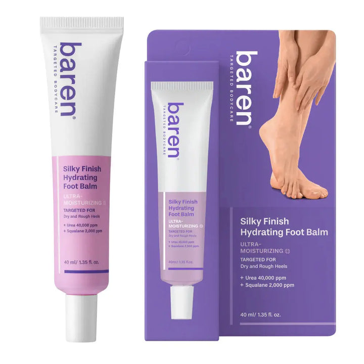 Baren Silky Finish Hydrating Foot Balm Baren