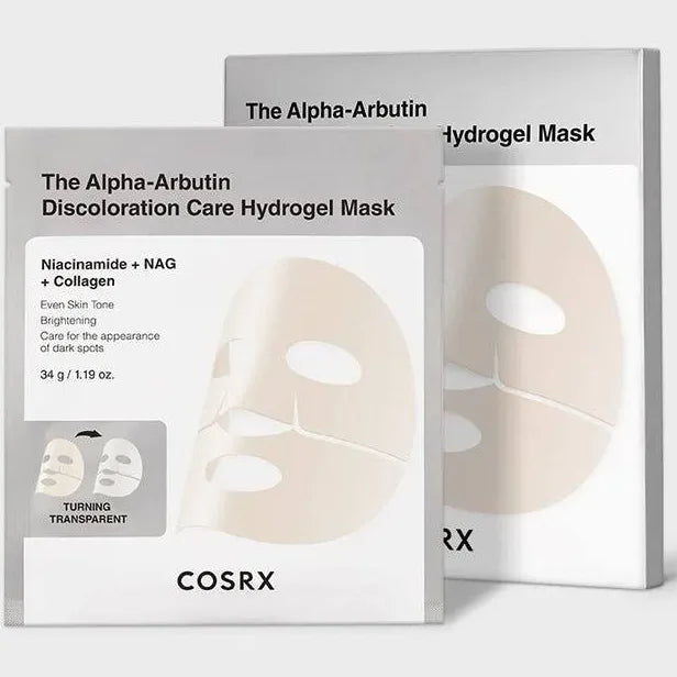COSRX The Alpha Arbutin Discoloration Care Hydrogel Mask COSRX