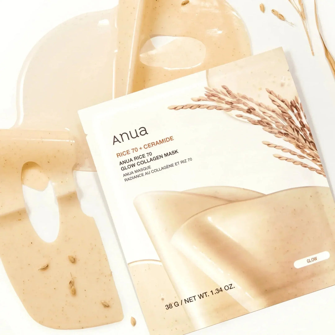 ANUARice70GlowCollagenMask2