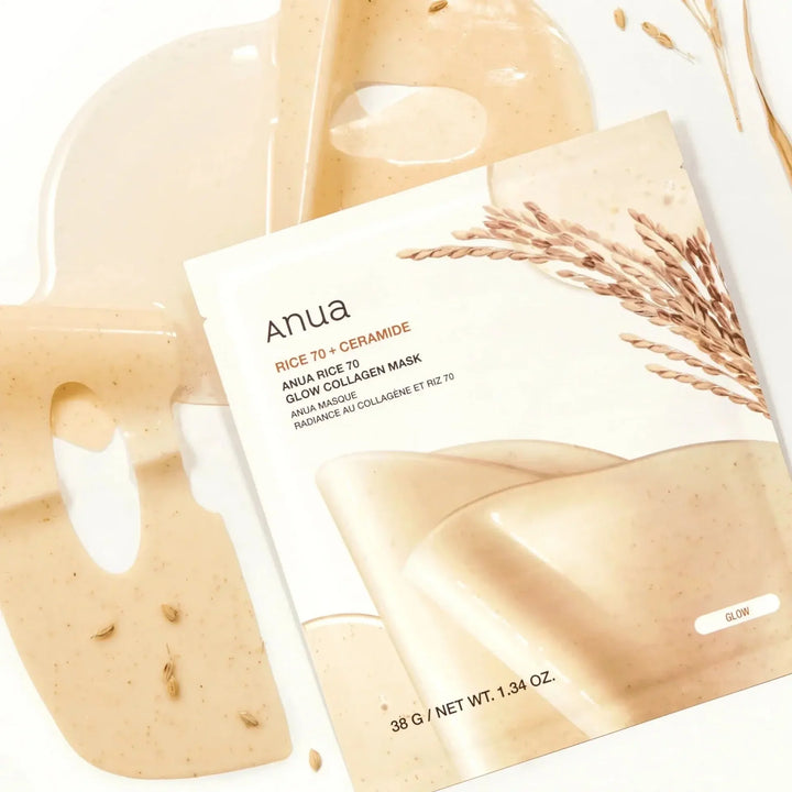 ANUARice70GlowCollagenMask2