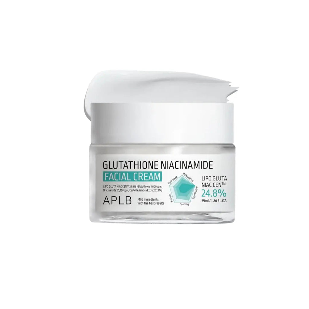 aplb glutathione niacinamide facial cream 55ml It contains specially selected BPC Smart Chocolate Pack size:2 pouches The Multifaceted Legacy of