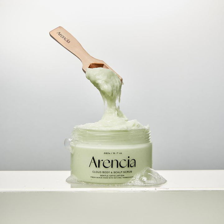 ARENCIA Fresh Cloud Scrub Geranium & Primrose