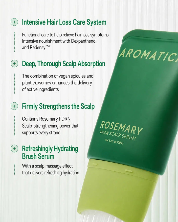 AROMATICA Rosemary PDRN Scalp Serum