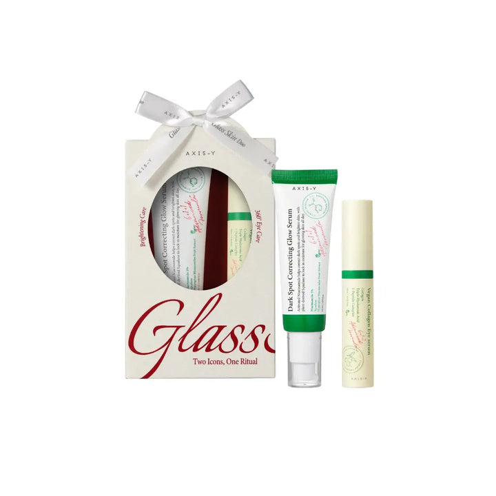 AXIS-Y Glass Skin Duo Set (Glow Serum+Eye Serum)
