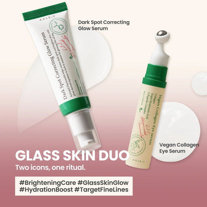 AXIS-Y Glass Skin Duo Set (Glow Serum+Eye Serum)