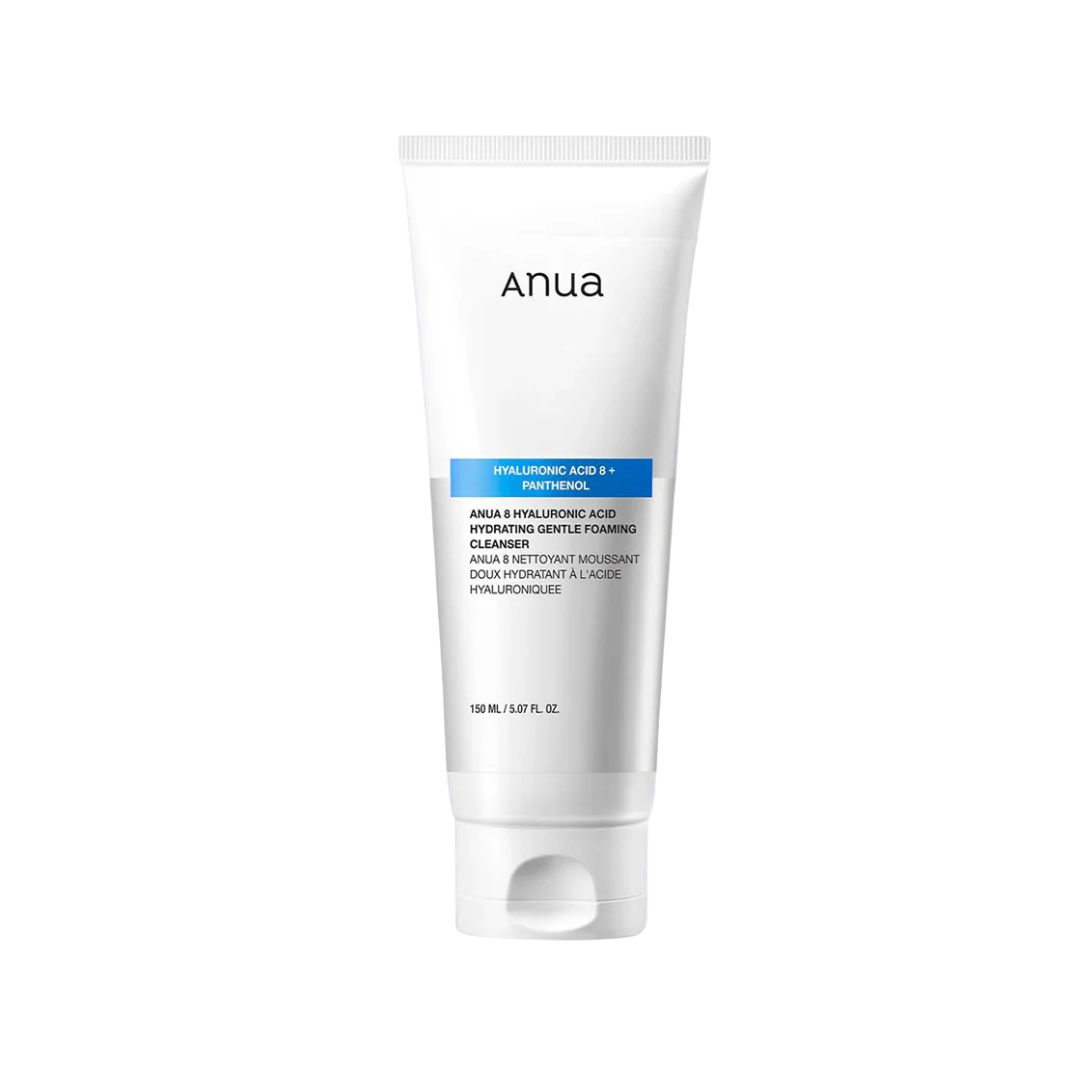 Anua 8 Hyaluronic Acid Hydrating Gentle Foaming Cleanser