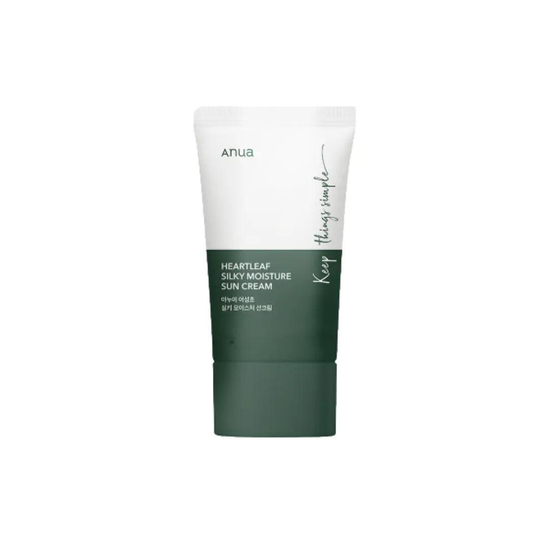 Anua Heartleaf Silky Moisture Sun Cream