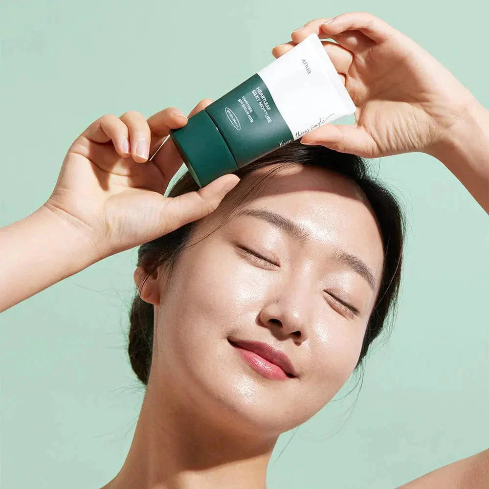 Anua Heartleaf Silky Moisture Sun Cream