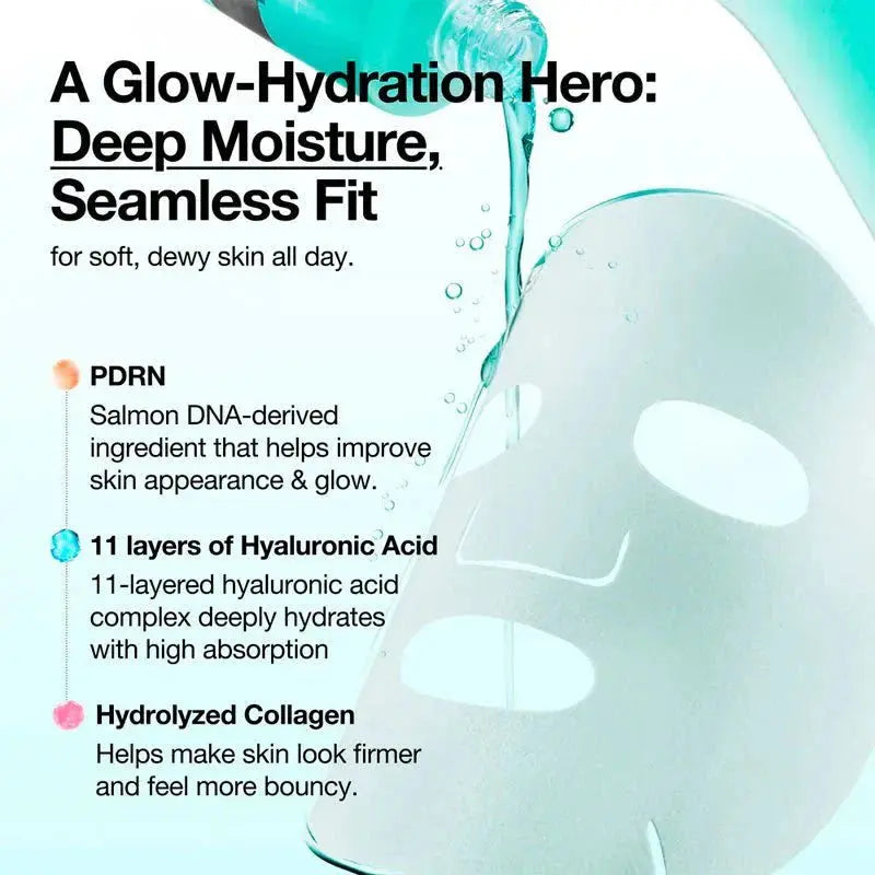 Anua PDRN Hyaluronic Acid Capsule 100 Serum Mask Sheet