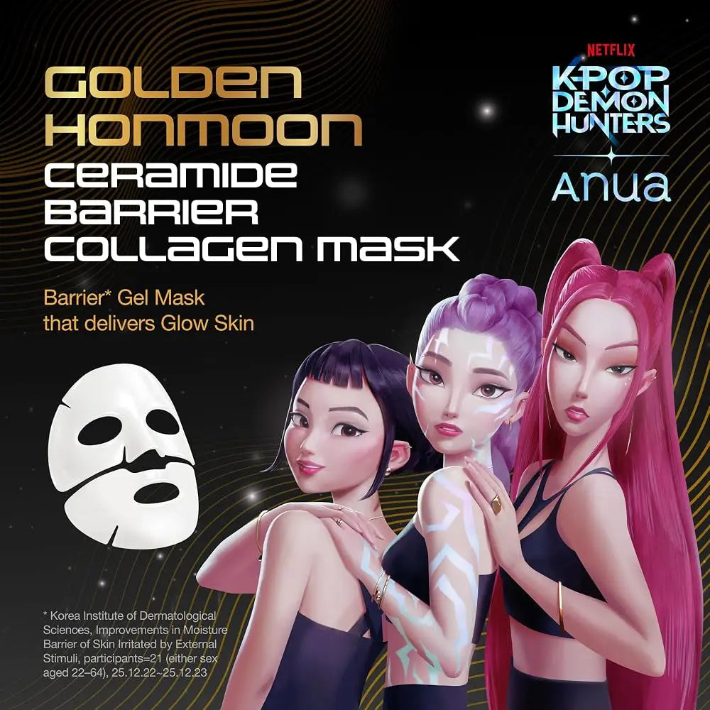 Anua Kpop Demon Hunters Ceramide Barrier Collagen Mask