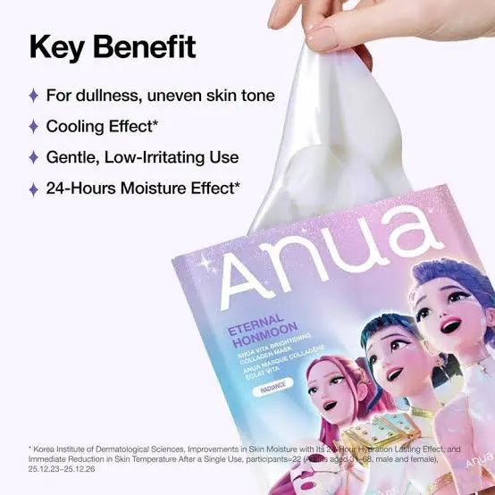 Anua Kpop Demon Hunters Vita Brightening Collagen Mask