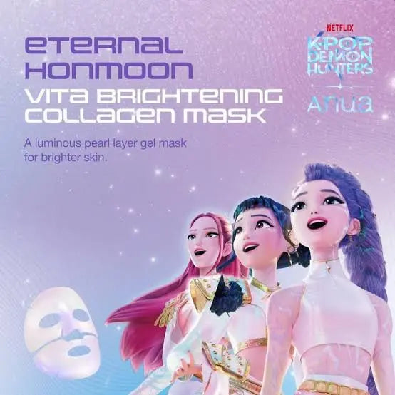 Anua Kpop Demon Hunters Vita Brightening Collagen Mask
