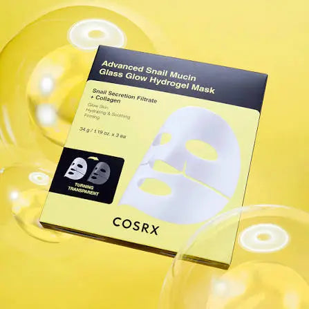 COSRX Advanced Snail Mucin Glass Glow Hydrogel Mask