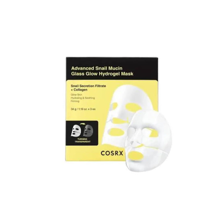 COSRX Advanced Snail Mucin Glass Glow Hydrogel Mask