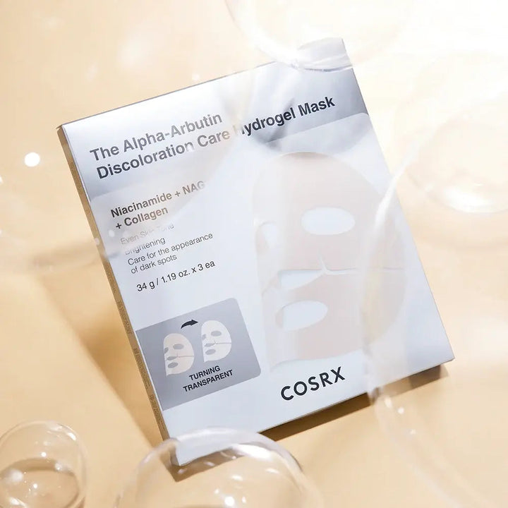 COSRX The Alpha Arbutin Discoloration Care Hydrogel Mask