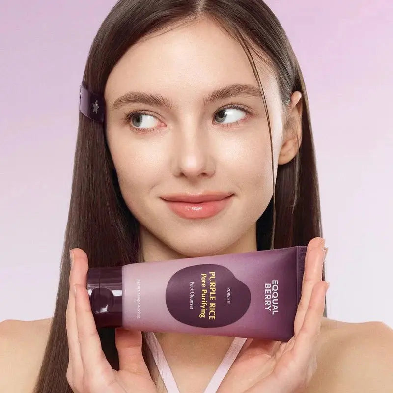 EQQUALBERRY Purple Rice Pore Pack Cleanser