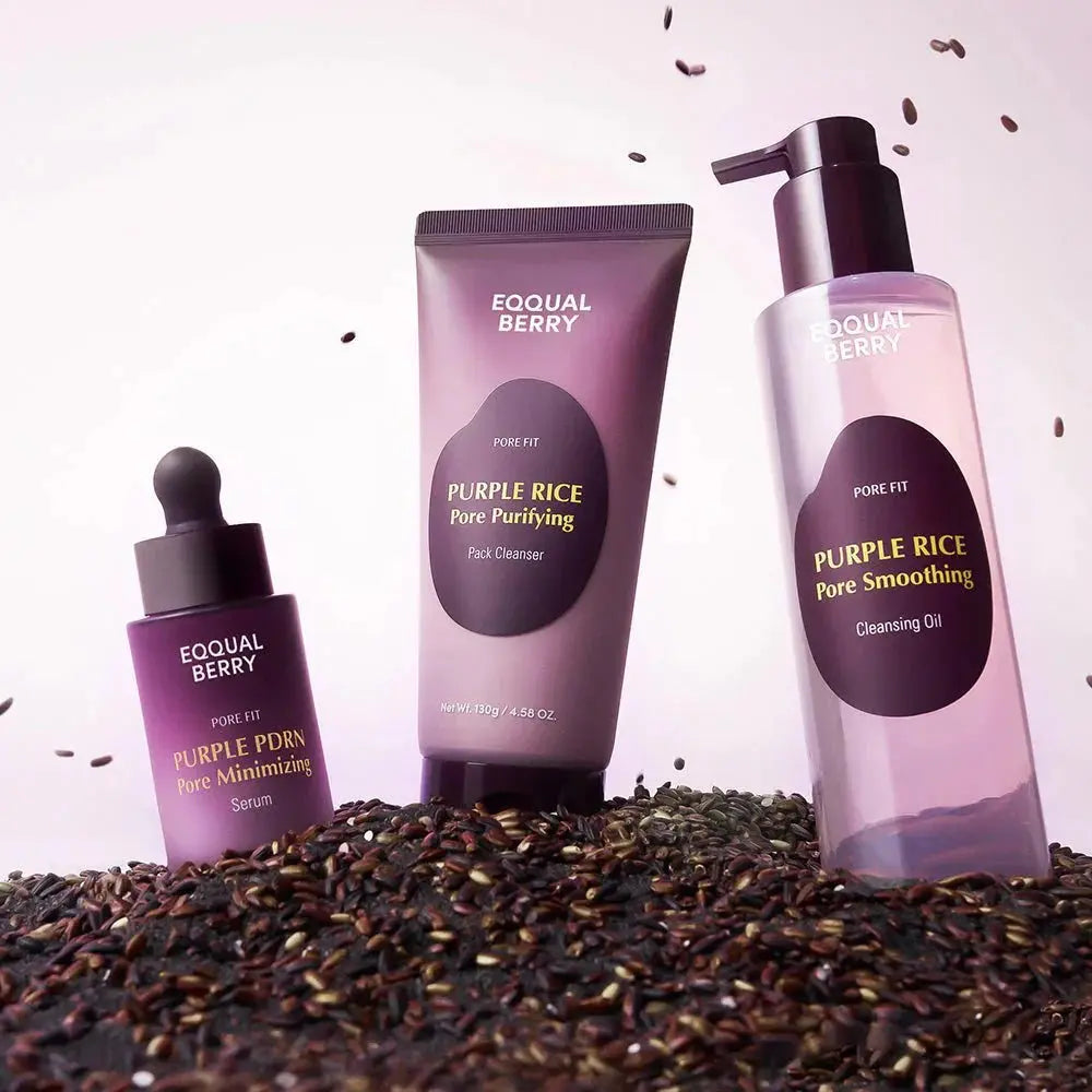 EQQUALBERRY Purple Rice Pore Pack Cleanser