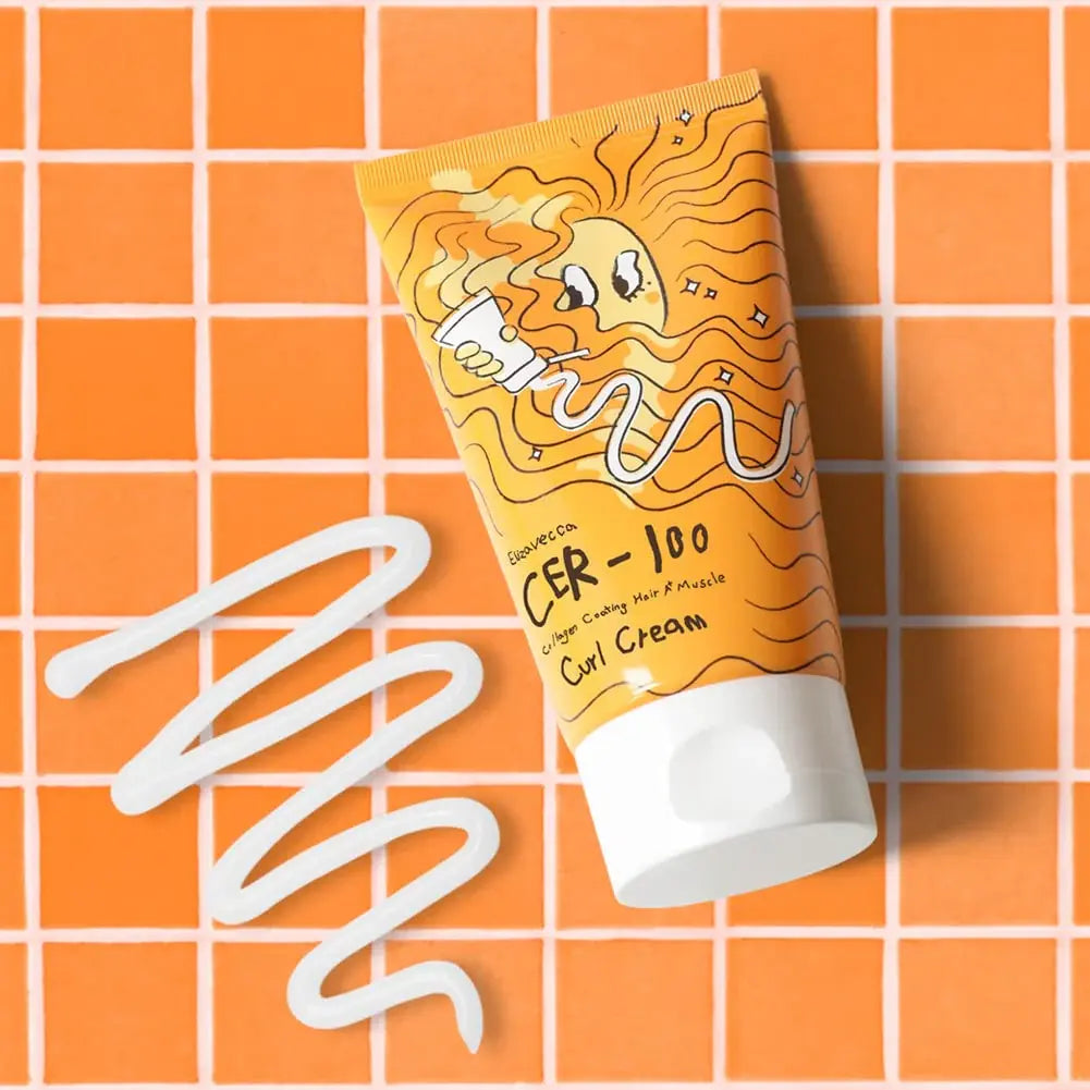 Elizavecca Cer-100 Collagen Coating Hair A+ Muscle Curl Cream Elizavecca