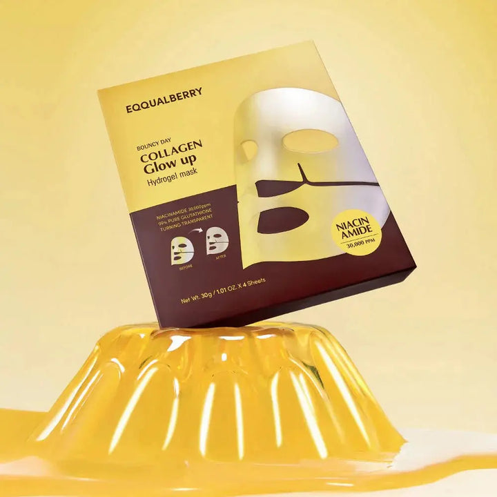 Collagen gel mask