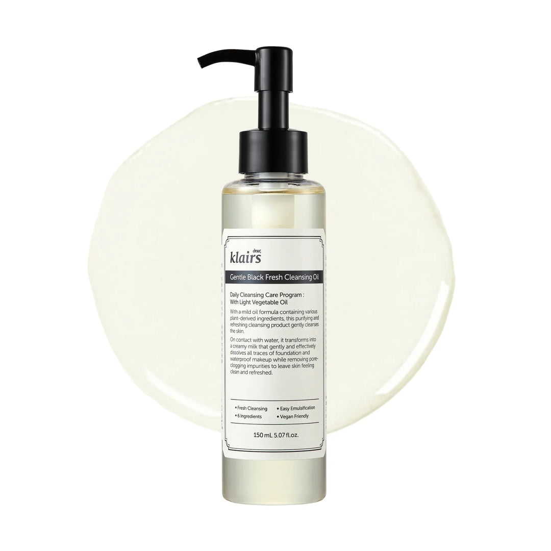 Dear Klairs Gentle Black Fresh
Cleansing Oil