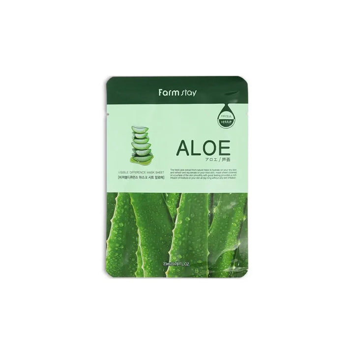 Farmstay Visible Difference Mask Sheet Aloe