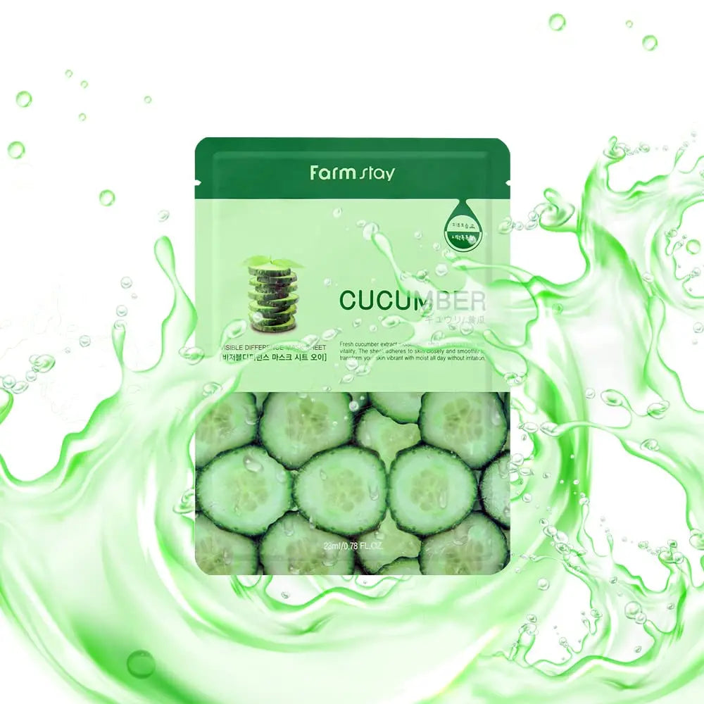 Farmstay Visible Difference Mask Sheet Cucumber