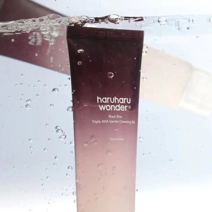 Haruharu Black Rice Triple AHA Gentle Cleansing Gel - Seouléa