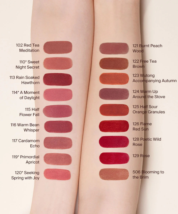 JOOCYEE Matte Muddy Rouge