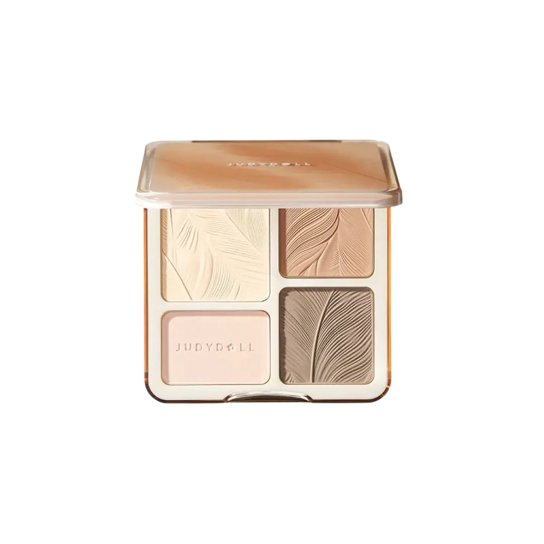 Judydoll 2 in 1 Highlighter Contour Palette