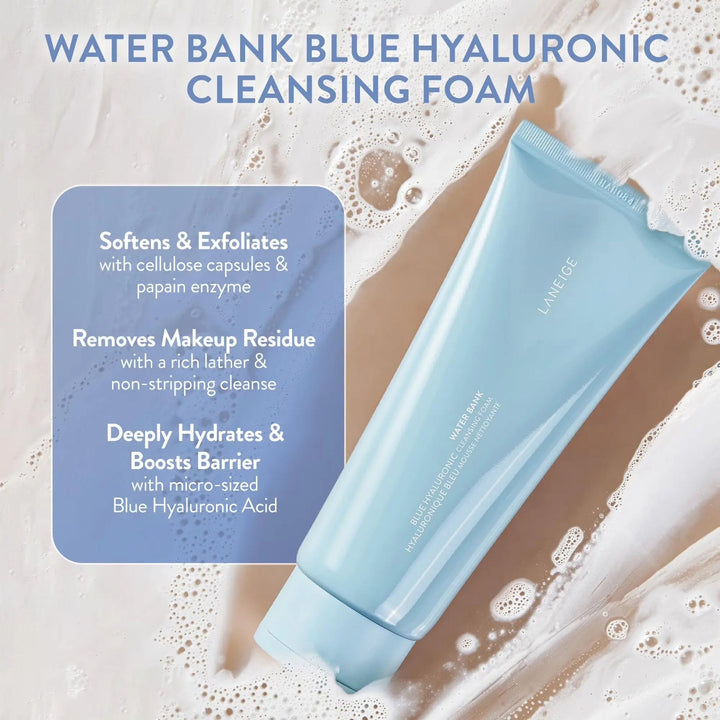 Laneige Water Bank Blue Hyaluronic Cleansing Foam LANEIGE