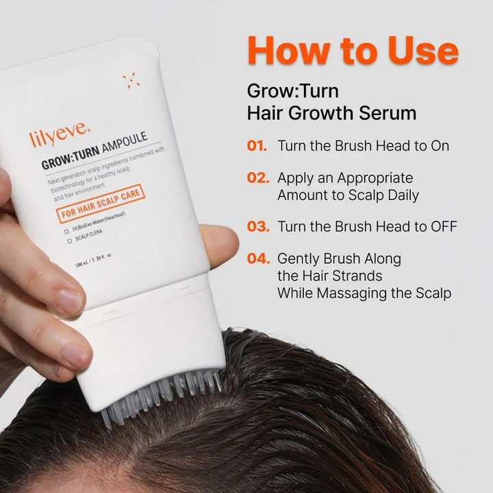 Lilyeve GROW:TURN Exosome Brush Ampoule