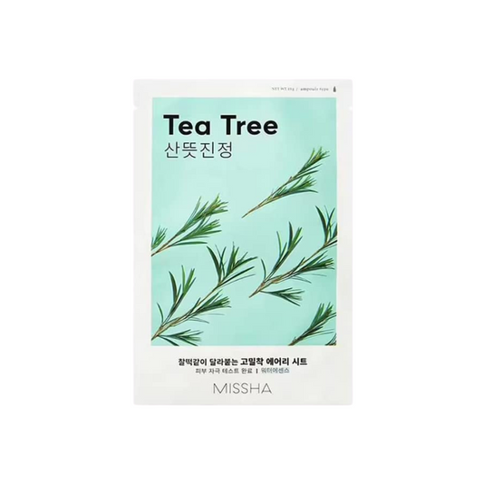 Masque en tissu aéré MISSHA [Arbre à thé]