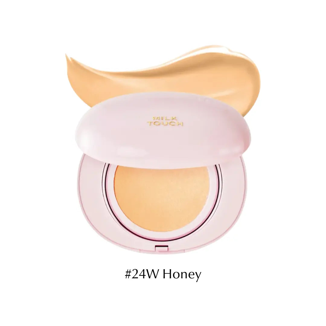 Milk Touch - All-day Skin Fit Milky Glow Cushion #24W Honey - Seouléa