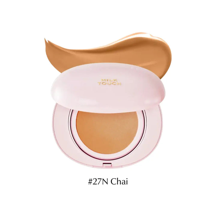 Milk Touch - All-day Skin Fit Milky Glow Cushion #27N Chai - Seouléa