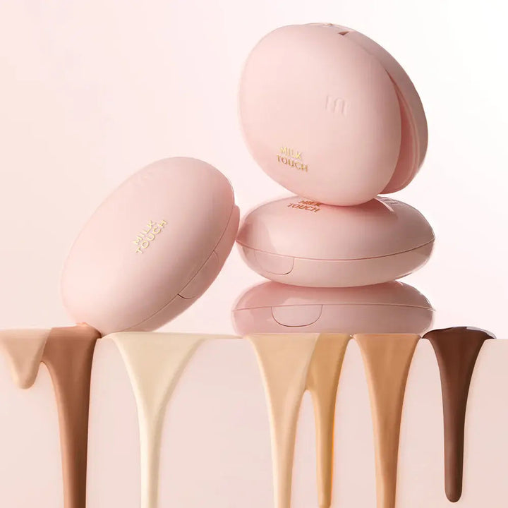 Milk Touch - All-day Skin Fit Milky Glow Cushion #24W Honey - Seouléa