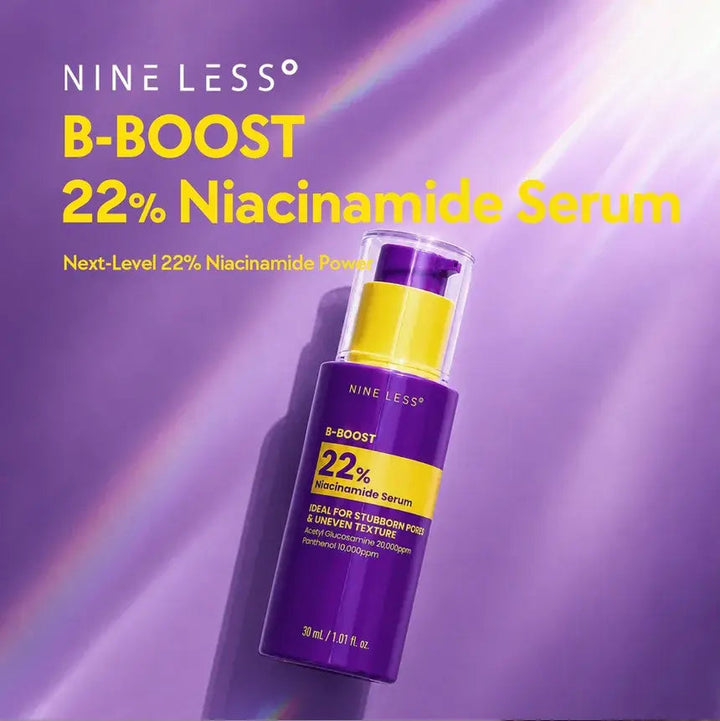 NINELESS B-Boost 22% Niacinamide Serum