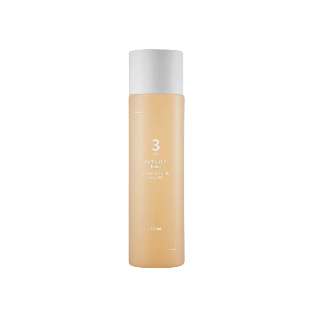 Numbuzin No.3 Super Glowing Essence Toner 200ml