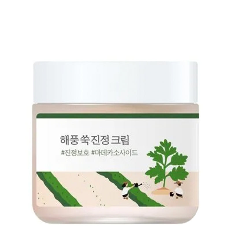 Round Lab Mugwort Calming Cream 80ml packaging detail