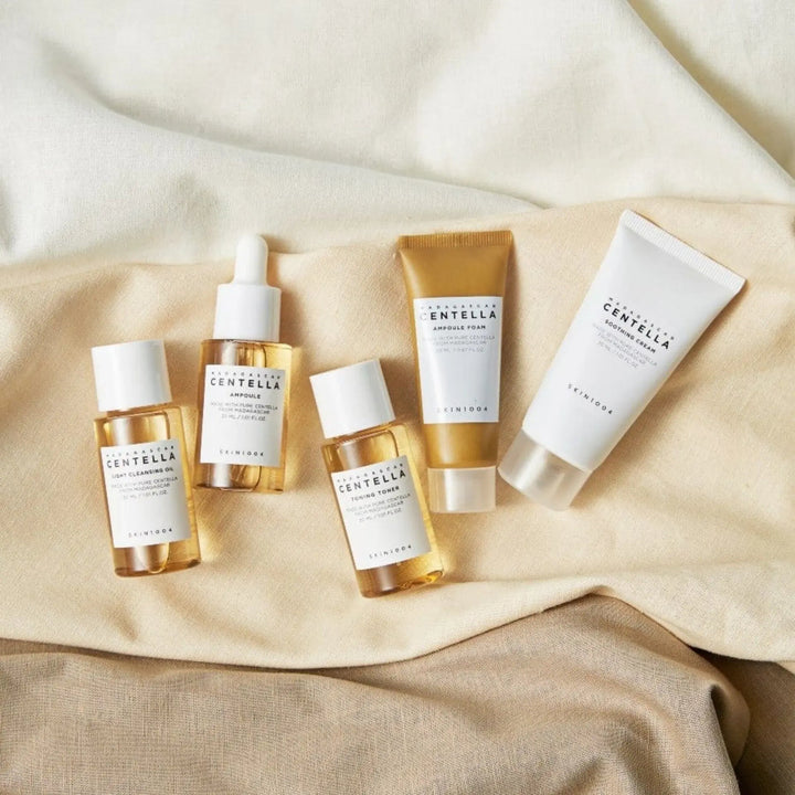 SKIN1004 Madagascar Centella Travel Pouch Set (5-Piece) SKIN1004
