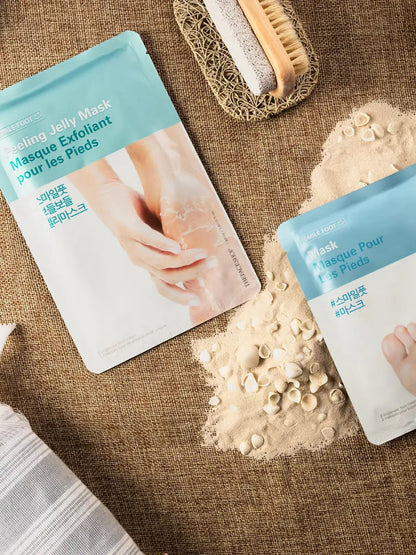 THE FACE SHOP Smile Foot Peeling Jelly Mask The Face Shop