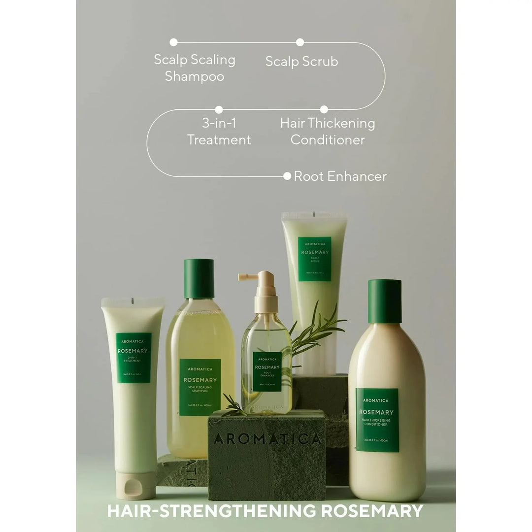 AROMATICA Rosemary Hair Thickening Conditioner (180ml) AROMATICA