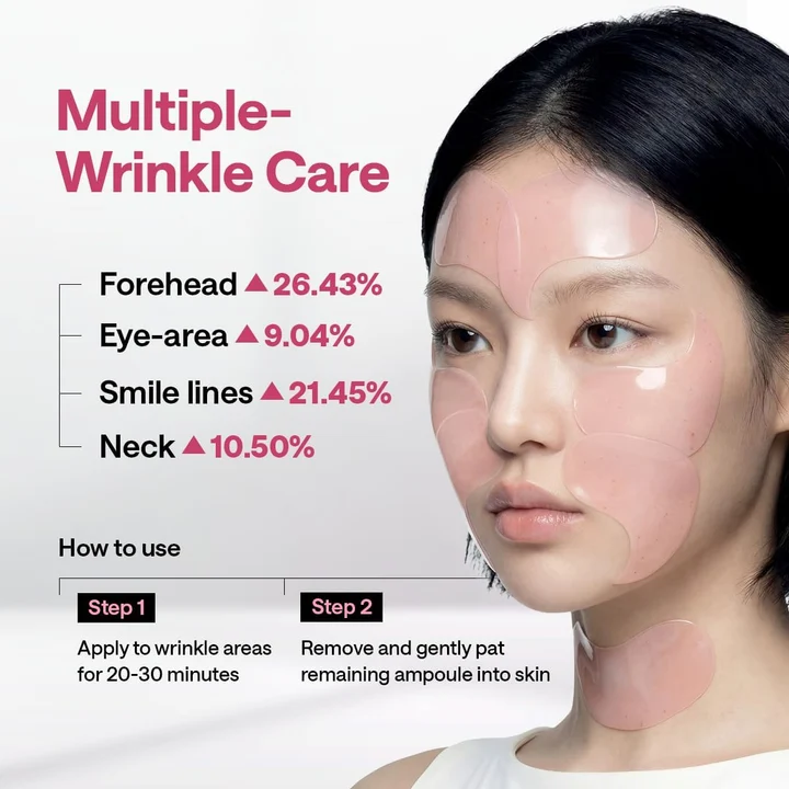 MEDIHEAL Collagen Capsule Patch Retinol Wrinkle Lifting - how to use