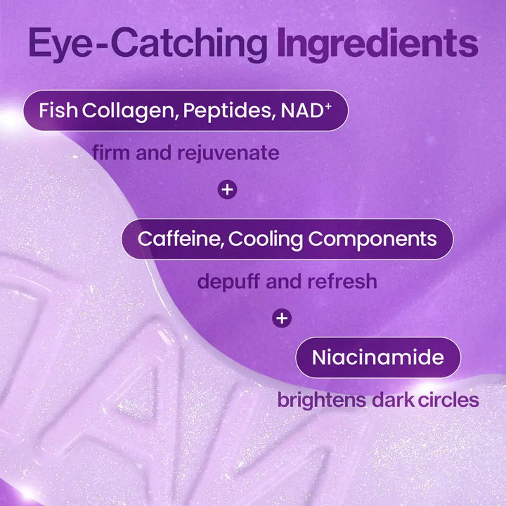 numbuzin No.9 NAD+ Collagen Under Eye Patches Numbuzin