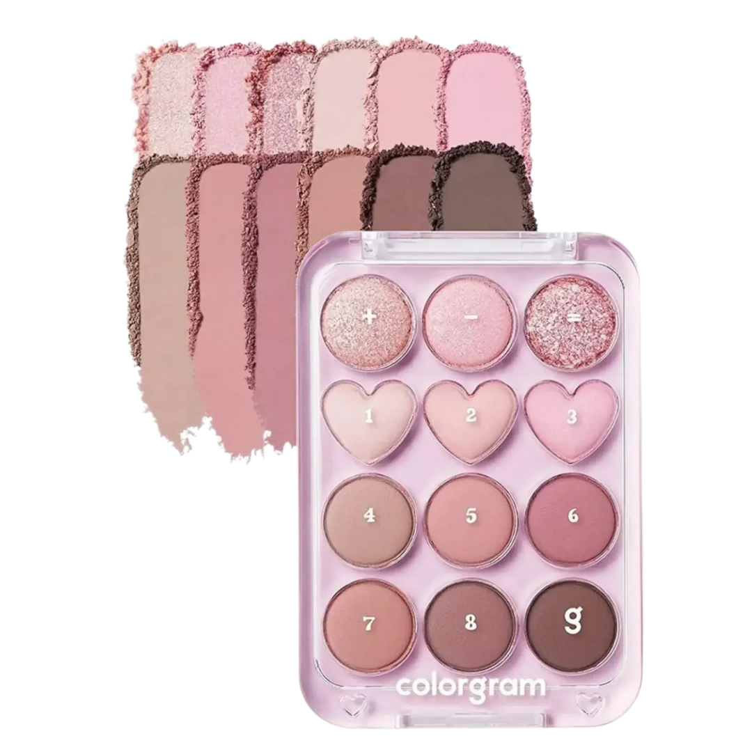 colorgram Point Eyeshadow Palette colorgram