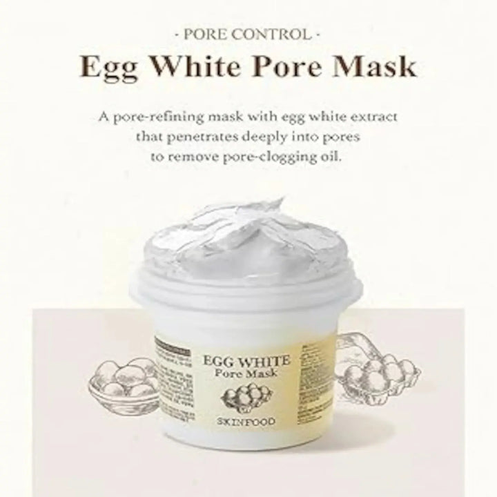 Skinfood Egg White Pore Beauty Mask (120 G) Skinfood